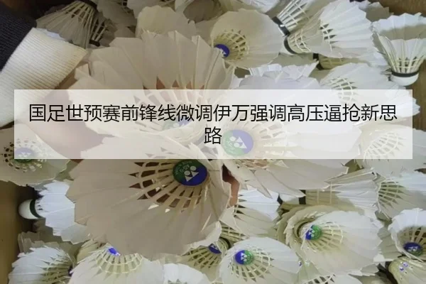 国足世预赛前锋线微调伊万强调高压逼抢新思路（YABO）